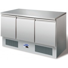 Blizzard BCC3: 3 Door Refrigerated Compact Gastronorm Counter Blizzard BCC3: 3 Door Refrigerated Compact Gastronorm Counter