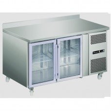 Blizzard HBC2CR: Refrigerated Glass 2 Door Gastronorm Counter Blizzard HBC2CR: Refrigerated Glass 2 Door Gastronorm Counter