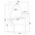 Trimco Tavira II 130C: 1.3m Curved Glass Slimline Deli Serve Over
