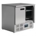 Polar U636: 240 Litre 2 Door Refrigerated Preparation Bench in stainless steel Polar U636: 240 Litre 2 Door Refrigerated Preparation Bench in stainless steel