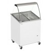 Tefcold SCE + Canopy Soft Scoop Ice Cream Display 