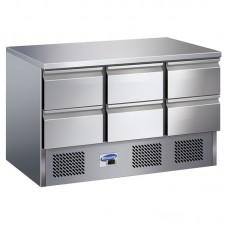 Blizzard BCC3-6D: Compact Refrigerated Counter With Drawers Blizzard BCC3-6D: Compact Refrigerated Counter With Drawers