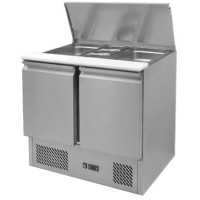 Ice-A-Cool ICE3800: 300 Litre Saladette Preparation Counter with Refrigerated Understorage