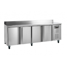 Tefcold CK7410X1SP: 4 Door Stainless Steel Refrigerated Gastronorm Counter - 553Ltr Tefcold CK7410X1SP: 4 Door Stainless Steel Refrigerated Gastronorm Counter - 553Ltr