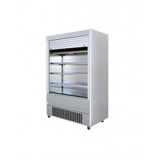 Mafirol CR18OPSSMA: 2m Mobile Tiered Display Multideck with Lockable Shutter Mafirol CR18OPSSMA: 2m Mobile Tiered Display Multideck with Lockable Shutter