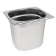 Vogue K992: 1/6 Stainless Steel Gastronorm Pan - 150mm Deep