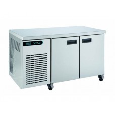 Foster XTRA XR2H: 2 Door Refrigerated Preparation Bench in Stainless Steel - 280Ltr Foster XTRA XR2H: 2 Door Refrigerated Preparation Bench in Stainless Steel - 280Ltr