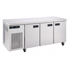 Foster XTRA XR3H: 3 Door Refrigerated Preparation Bench in Stainless Steel - 435Ltr Foster XTRA XR3H: 3 Door Refrigerated Preparation Bench in Stainless Steel - 435Ltr