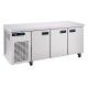 Foster XTRA XR3H: 3 Door Refrigerated Preparation Bench in Stainless Steel - 435Ltr