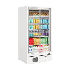 Galaxy+ GP10FGD-W -Multideck Display With Doors - White 