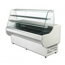 ES System K Astrella AST150SL: 1.5m Slimline Static Serve Over Counter with 2 Tiers