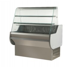 ES System K Astrella AST120SL/SS: 1.2m Slimline Static Serve Over Counter with 2 Tiers - Stainless Steel