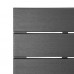 Bolero Valletta Grey Slatted Outdoor Table 1560mm Bolero Valletta Grey Slatted Outdoor Table 1560mm