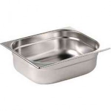 Vogue K810: 2/3 Stainless Steel Gastronorm Pan - 40mm Deep Vogue K810: 2/3 Stainless Steel Gastronorm Pan - 40mm Deep
