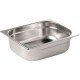 Vogue K814: 2/3 Stainless Steel Gastronorm Pan - 150mm Deep