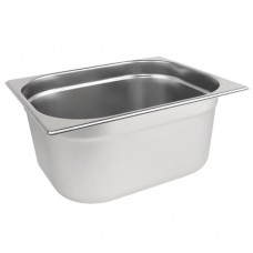 Vogue K930: 1/2 Stainless Steel Gastronorm Pan - 150mm Deep