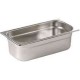 Vogue K933: Stainless Steel Gastronorm Pan - 1/3 One Third Size 100mm Deep Vogue K933: Stainless Steel Gastronorm Pan - 1/3 One Third Size 100mm Deep
