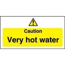 Code L849: Caution Very Hot Water Sign Code L849: Caution Very Hot Water Sign