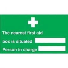 Code L944: Nearest First Aid Box Sign Code L944: Nearest First Aid Box Sign