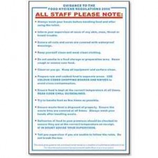 Code L951: Food Safety Act 1995 Guidance Sign