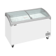 Tefcold NIC402SCEB: 1.3m Sliding Curved Glass Lid Chest Freezer - 442Ltr Tefcold NIC402SCEB: 1.3m Sliding Curved Glass Lid Chest Freezer - 442Ltr