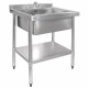 Vogue GJ537: Stainless Steel Midi Sink (Taps are sold separately. Product code for the taps : Y770) Vogue GJ537: Stainless Steel Midi Sink (Taps are sold separately. Product code for the taps : Y770)