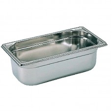 Bourgeat K065: 1/3 Stainless Steel Gastronorm Pan - 100mm Deep