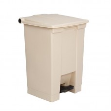 Rubbermaid K808: Beige Step On Container - 45.5Ltr