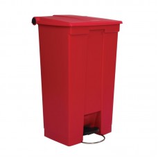 Rubbermaid L629: Red Step On Container - 87Ltr 
