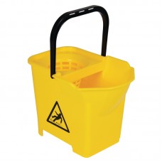 Jantex S223: Colour Coded Mop Bucket - Yellow Jantex S223: Colour Coded Mop Bucket - Yellow