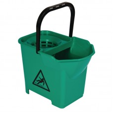 Jantex S224: Colour Coded Mop Bucket - Green Jantex S224: Colour Coded Mop Bucket - Green