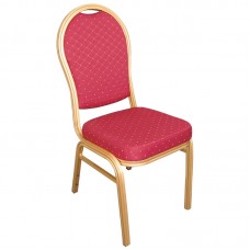 Bolero U525: Aluminium Arched Back Banquet Chairs (Pack of 4) Bolero U525: Aluminium Arched Back Banquet Chairs (Pack of 4)