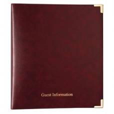 CB583 Burgundy Guest Information Folder CB583 Burgundy Guest Information Folder