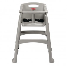 Rubbermaid M959: Sturdy Stacking High Chair Platinum Rubbermaid M959: Sturdy Stacking High Chair Platinum