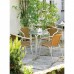 Bolero U422: Aluminium Wicker Chairs Natural (Pack of 4)