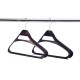 U599 Black Polypropylene Hangers (Pack of 100)