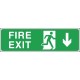 Code W300: Fire Exit Arrow Down Sign Code W300: Fire Exit Arrow Down Sign