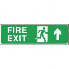 Code W301: Fire Exit Arrow Up Sign Code W301: Fire Exit Arrow Up Sign