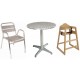 Coffee Shop Tables and Chairs 