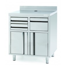 Infrico MCAF820: 0.82m Back Bar Coffee Machine Unit 