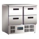 Polar U638: 4 drawer Refrigerated Prep Bench