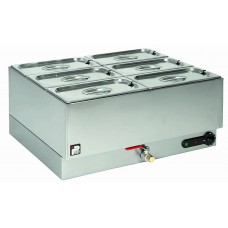 Parry 1985: Electric Wet Well Gastronorm Bain Marie - 2 x 1/1 GN