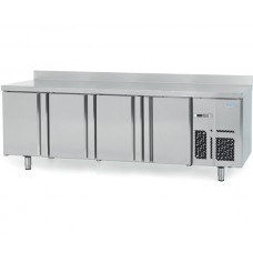 Infrico BMGN2450: 4 Door Gastronorm Refrigerated Counter 700mm Deep - 625ltr