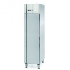 Infrico AGN301BT: Ultra Slimline Stainless Steel Gastronorm Freezer with LED Lighting - 325Ltr