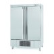 Infrico AN1002BT: Stainless Steel Under Mounted Double Door Freezer with LED Lighting - 1110Ltr
