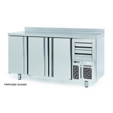 Infrico FMPP1500: 2 Door Tall Back Bar Cooler Counter with 2 YEAR WARRANTY - 325ltr