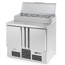 Infrico ME1000EN: Stainless Steel Refrigerated Gastronorm Counter - 230Ltr
