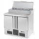 Infrico ME1000EN: Stainless Steel Refrigerated Gastronorm Counter - 230Ltr Infrico ME1000EN: Stainless Steel Refrigerated Gastronorm Counter - 230Ltr