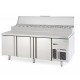 Infrico MR2190EN: 3 Door Refrigerated Prep Counter 800mm Deep - 625ltr Infrico MR2190EN: 3 Door Refrigerated Prep Counter 800mm Deep - 625ltr