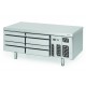 Infrico MSG1400: Refrigerated Gastronorm Snack Counter with 4 Drawers - 170Ltr & Only 640mm High Infrico MSG1400: Refrigerated Gastronorm Snack Counter with 4 Drawers - 170Ltr & Only 640mm High